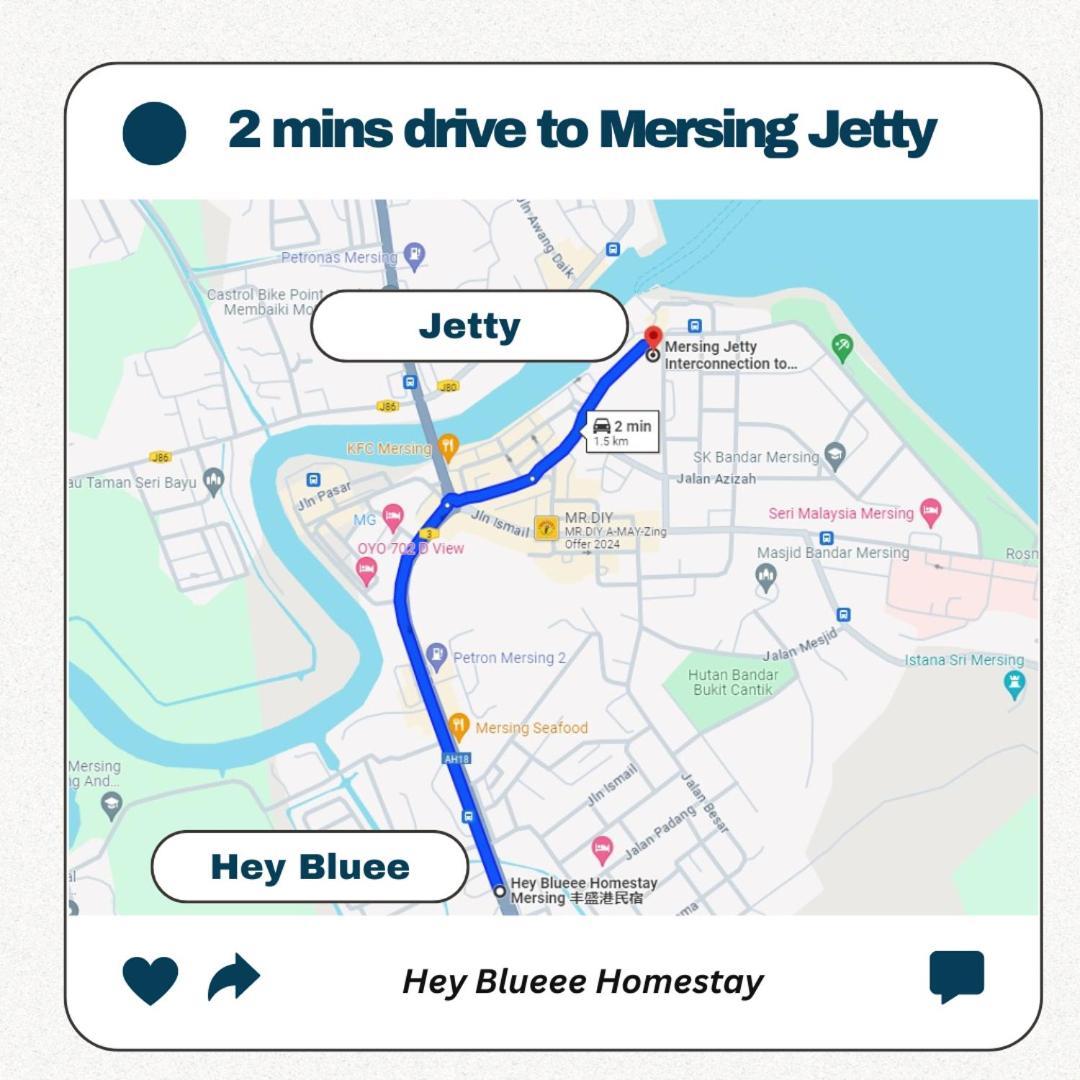 Hey Blueee ~ 5Mins Jetty/Netflix/Games/Youtube Mersing Luaran gambar